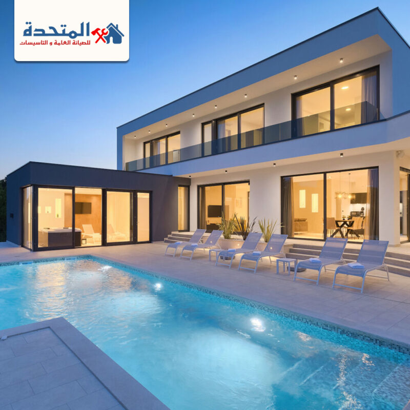 تكسير وترميم فلل في العين