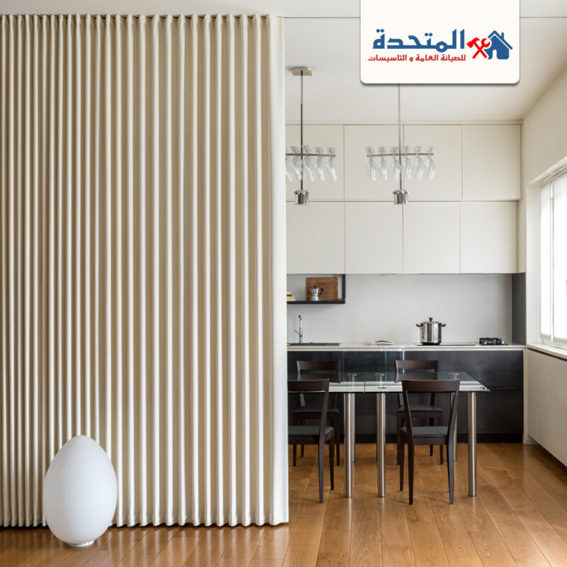 تركيب ابواب اكورديون في الشارقة