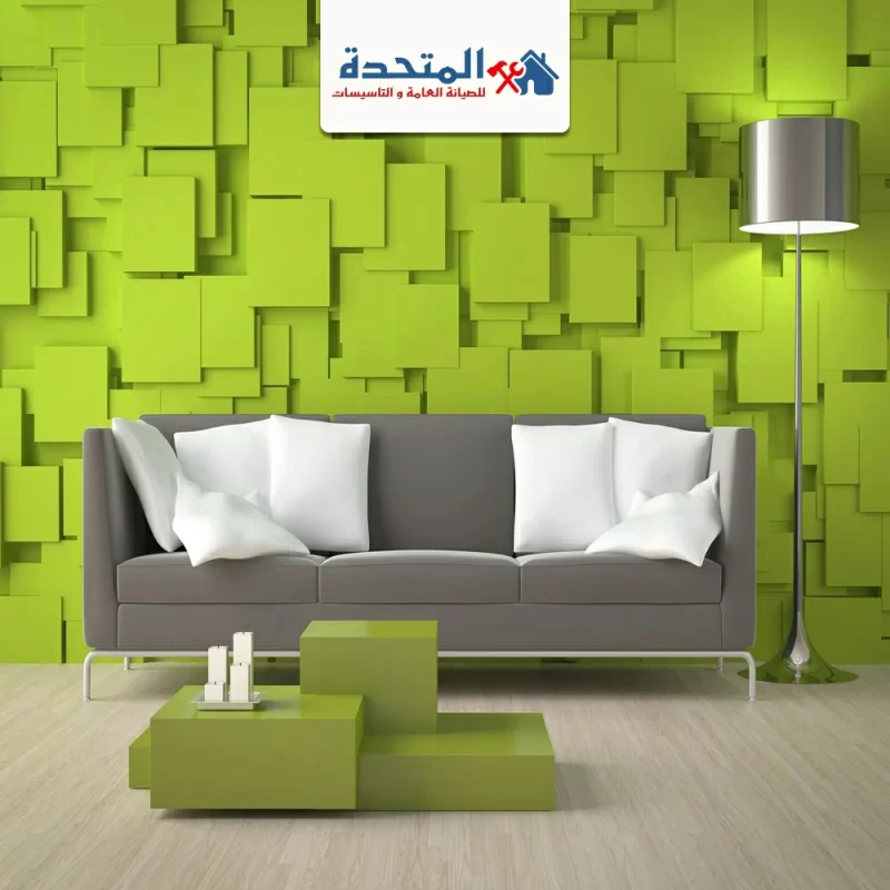 تركيب ورق جدران دبي